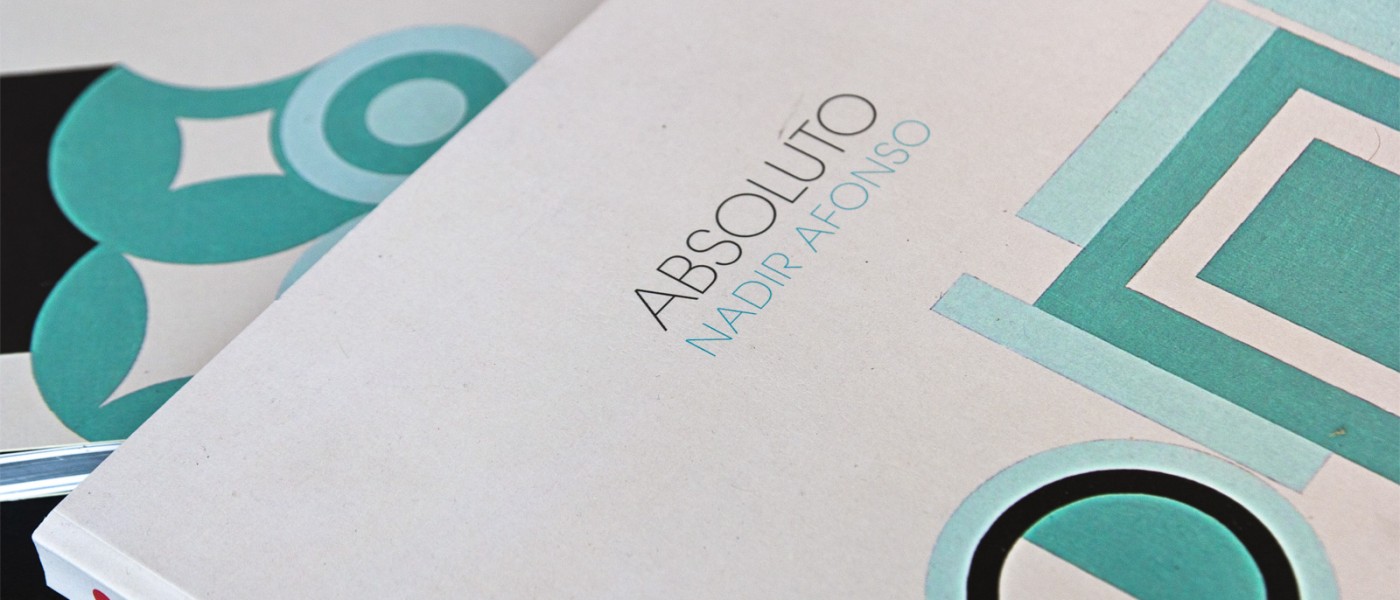 Diseño editorial del catálogo de exposición para la fundación Nadir Afonso